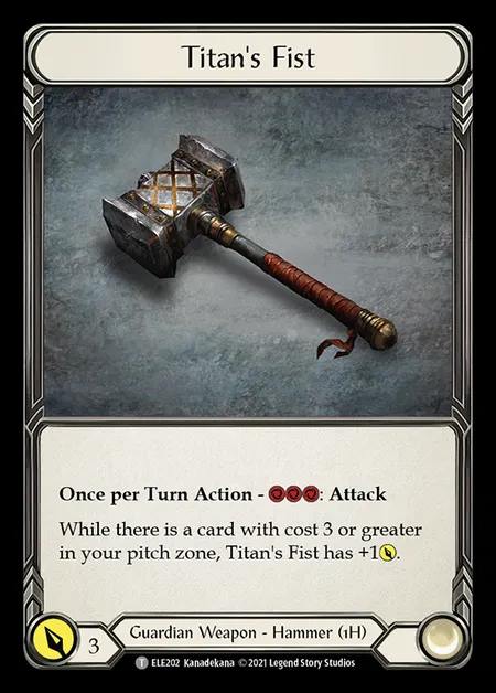 [Guardian] Titan's Fist [1st-ELE202-T]