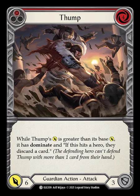 [Guardian] Thump [1st-ELE209-C] (red)