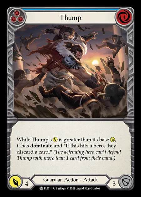 [Guardian] Thump [1st-ELE211-C] (blue)