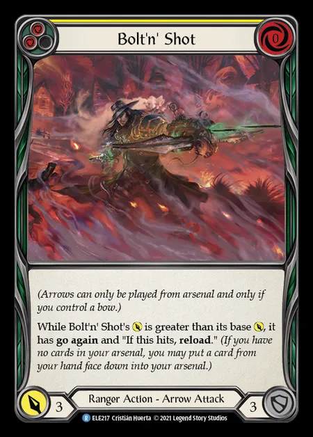 [Ranger] Bolt'n' Shot [1st-ELE217-R] (yellow)