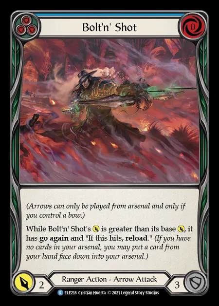 [Ranger] Bolt'n' Shot [1st-ELE218-R] (blue)