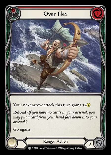 [Ranger] Over Flex [1st-ELE219-C] (red)