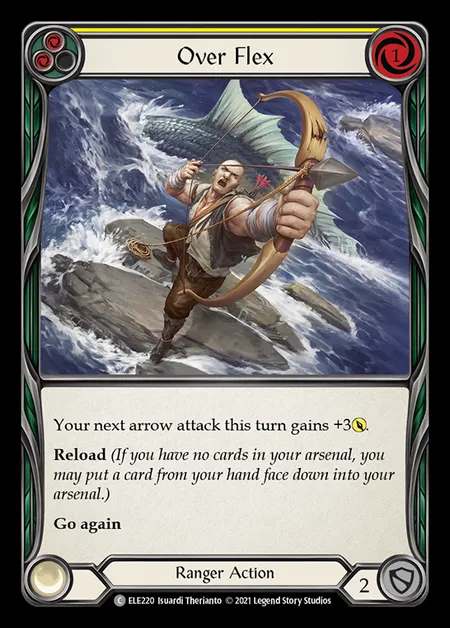 [Ranger] Over Flex [1st-ELE220-C] (yellow)