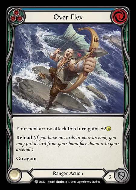 [Ranger] Over Flex [1st-ELE221-C] (blue)