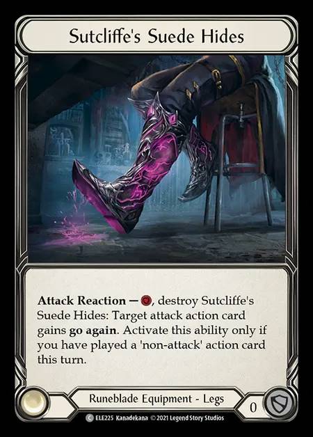 [Runeblade] Sutcliffe's Suede Hides [1st-ELE225-C]