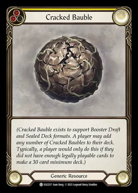 [Generic] Cracked Bauble [1st-ELE237-T]
