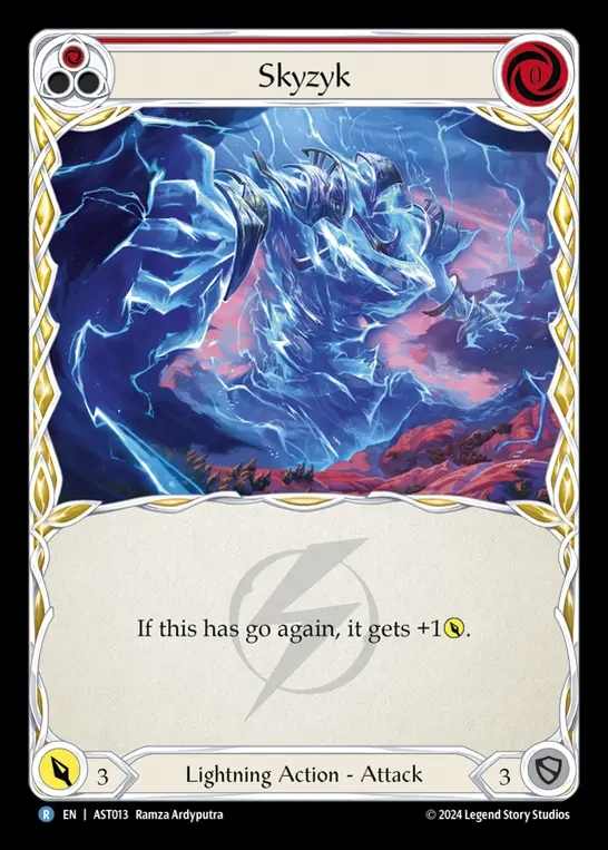 【EN】[Lightning] スキジック/Skyzyk (red) [AST013-R]