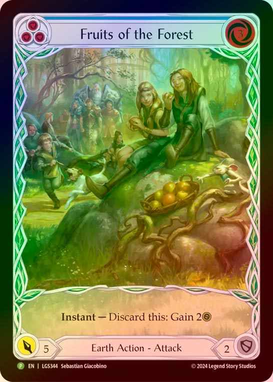 【RF】【EN】[Earth] 森の果実/Fruits of the Forest (blue) [LGS344-P]