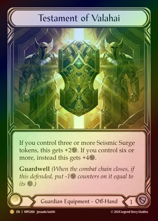 【RF】【EN】[Guardian] ヴァラハイの誓約/Testament of Valahai [MPG004-L]
