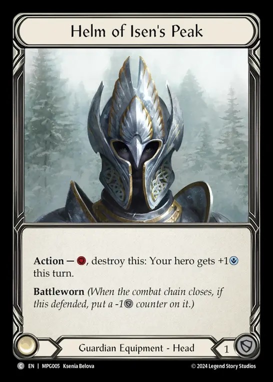 【EN】[Guardian] アイゼン峰の兜/Helm of Isen's Peak [MPG005-C]