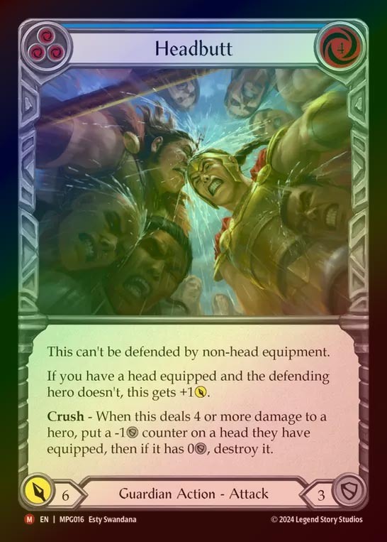 【RF】【EN】[Guardian] ヘッドバット/Headbutt [MPG016-M]