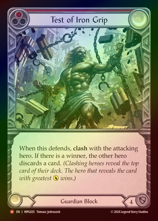 【RF】【EN】[Guardian] 鉄拳の試練/Test of Iron Grip [MPG025-M]