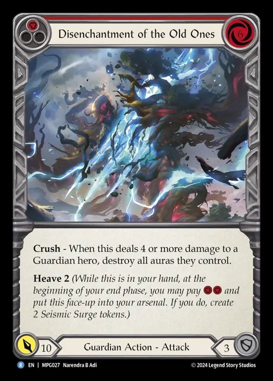 【EN】[Guardian] 古きものの解呪/Disenchantment of the Old Ones(red)  [MPG027-R]