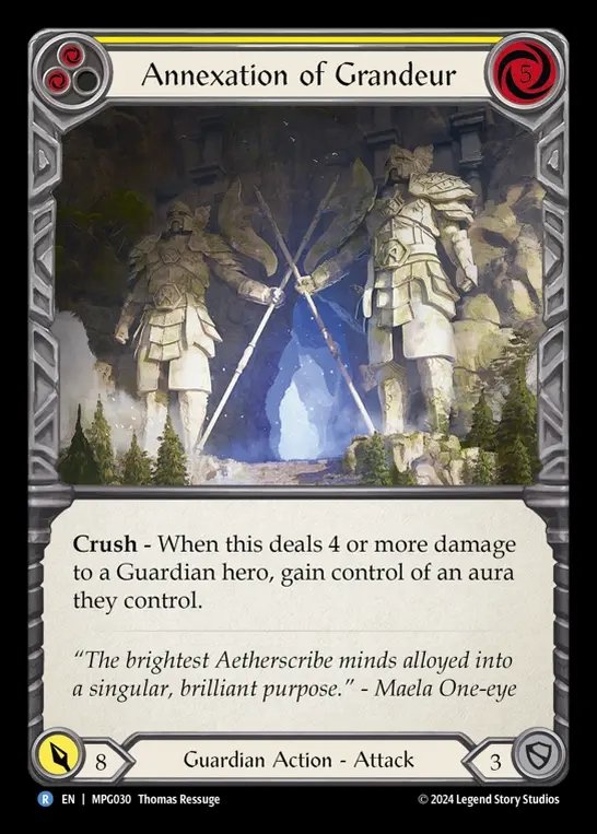 【EN】[Guardian] 威厳の併合/Annexation of Grandeur(yellow)  [MPG030-R]