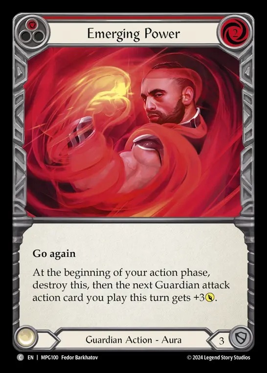 【EN】[Guardian] 力の発現/Emerging Power(red)  [MPG100-C]
