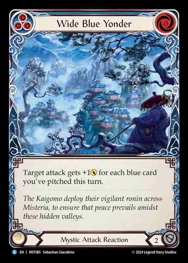 【EN】 [Mystic] 広く青い彼方/Wide Blue Yonder [MST085-R]