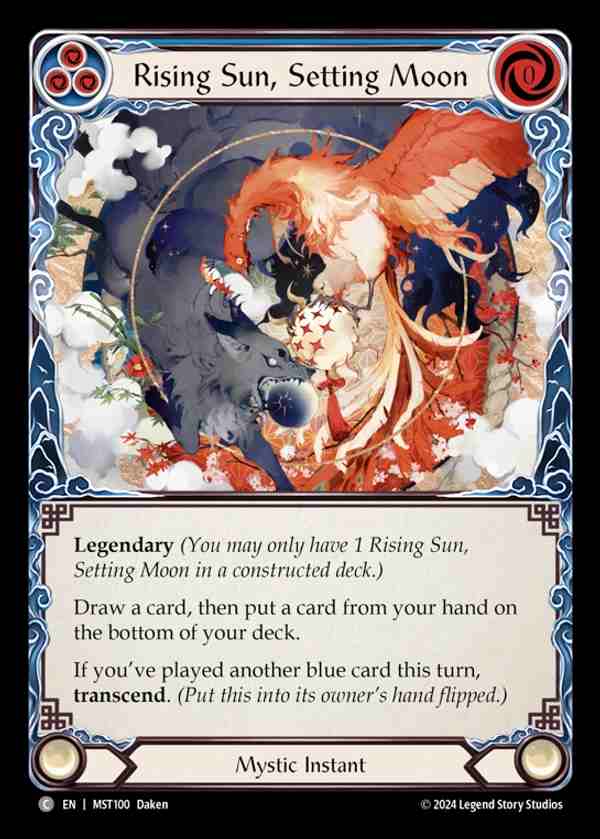 【EN】 [Mystic] 昇る太陽、沈む月/Rising Sun, Setting Moon [MST100-C]