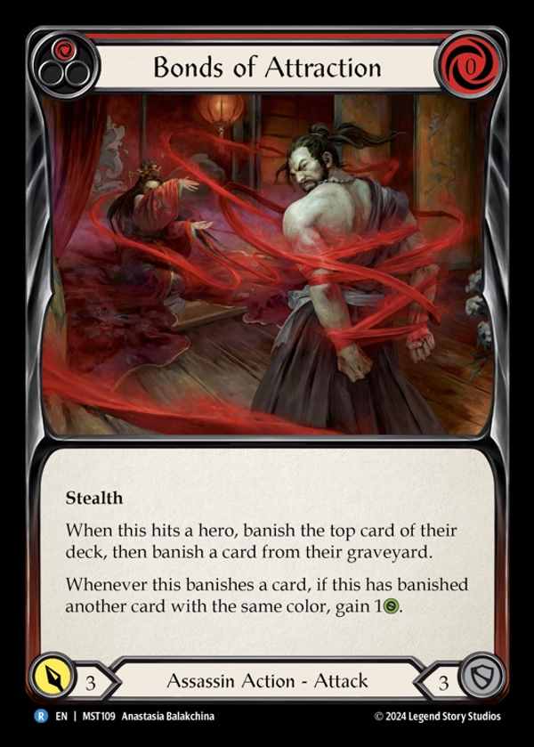 【EN】 [Assassin] 魅了の束縛/Bonds of Attraction (red) [MST109-R]
