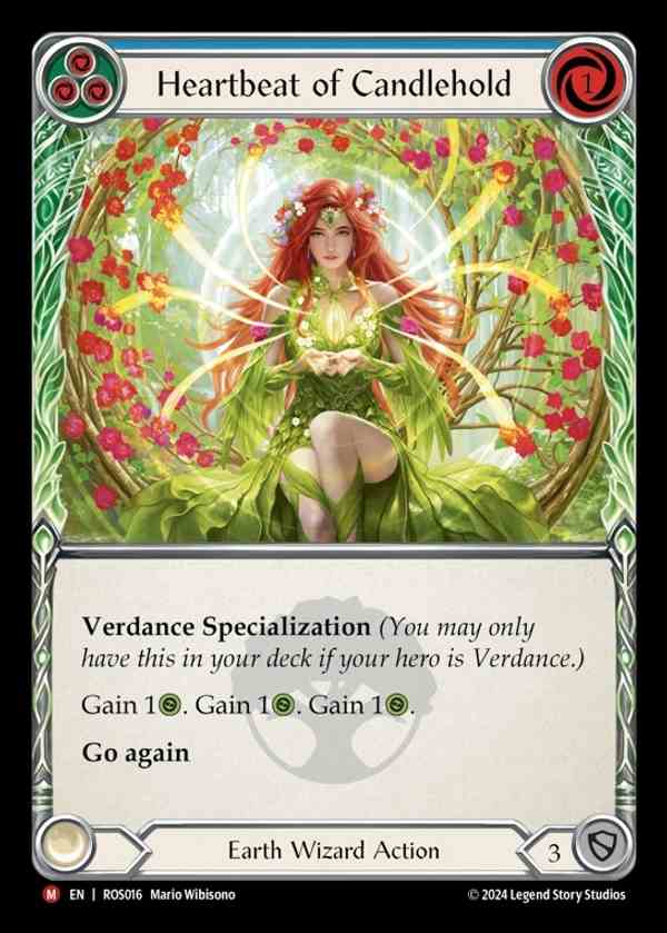 【EN】[Earth Wizard] キャンドルホールドの鼓動/Heartbeat of Candlehold [ROS016-M]