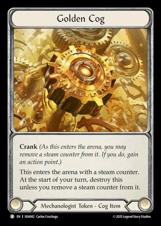 【EN】[Mechanologist] 金の歯車/Golden Cog [SEA042-B]