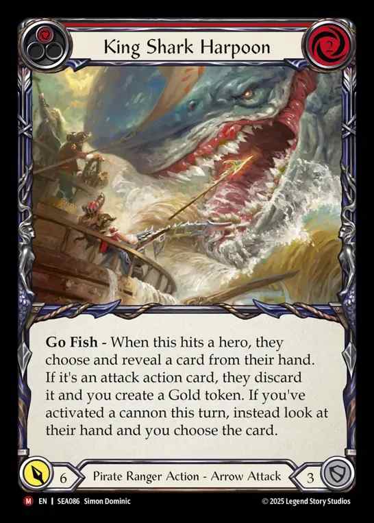 【EN】[Pirate Ranger] キングシャークの銛/King Shark Harpoon [SEA086-M]