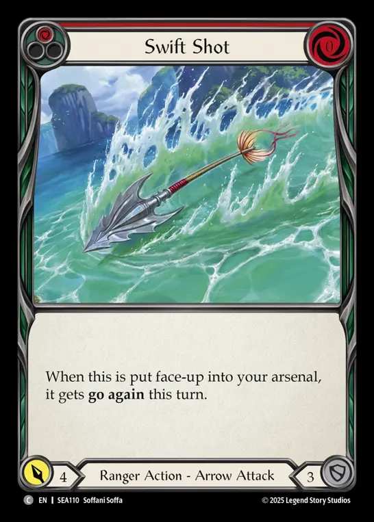 【EN】[Ranger] 水切る射撃/Swift Shot (red)  [SEA110-C]