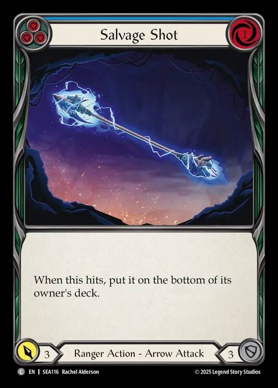 【EN】[Ranger] 回収の射撃/Salvage Shot (blue)  [SEA116-C]