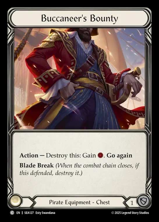 【EN】[Pirate] 海賊の戦利品/Buccaneer's Bounty [SEA127-C]