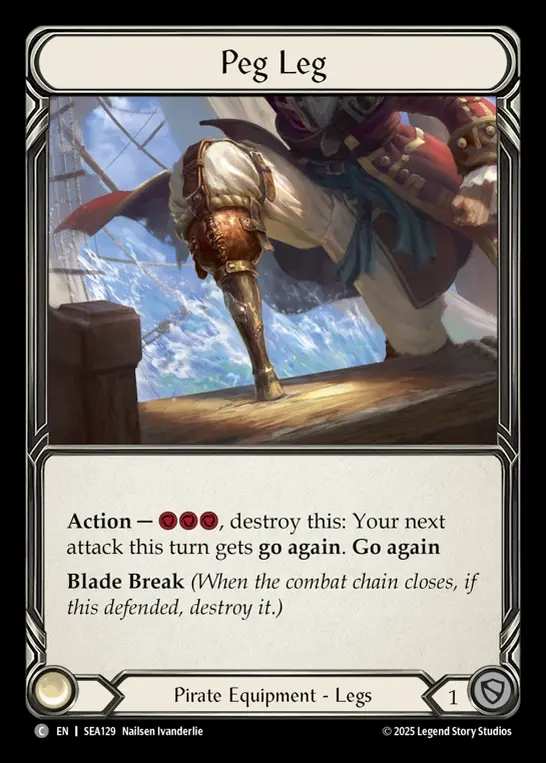 【EN】[Pirate] 義足/Peg Leg [SEA129-C]