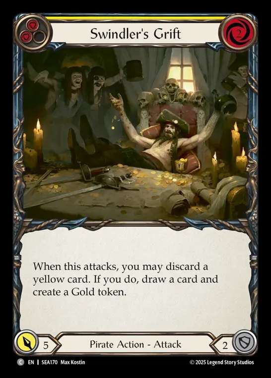 【EN】[Pirate] 海賊の一仕事/Swindler's Gift (yellow)  [SEA170-C]