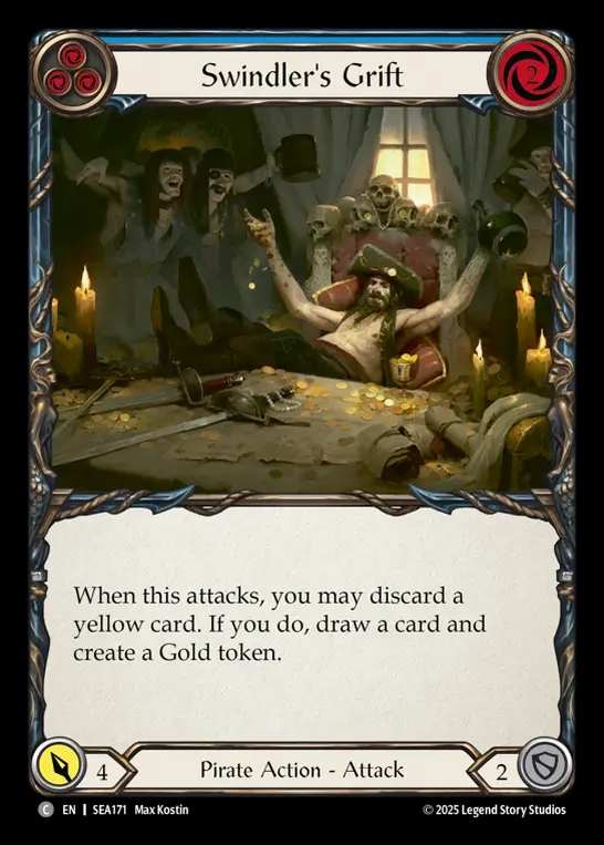 【EN】[Pirate] 海賊の一仕事/Swindler's Gift (blue)  [SEA171-C]