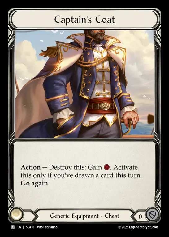 【EN】[Generic] キャプテンコート/Captain's Coat [SEA181-C]