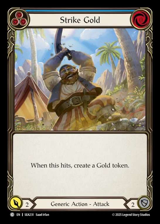 【EN】[Generic] 金鉱掘り/Strike Gold (blue)  [SEA231-C]