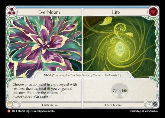 【EN】[Earth] 常咲+生命/Everbloom+Life [SEA258-M]