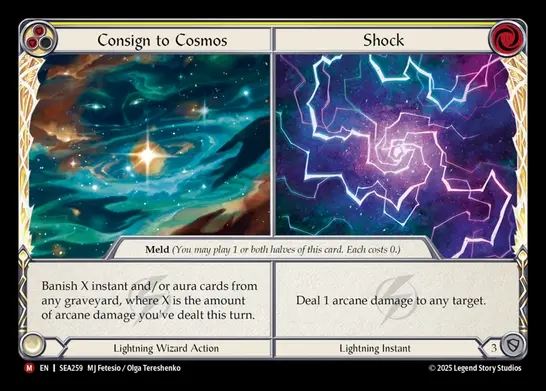 【EN】[Lightning Wizard] コスモとの交信+ショック/Consign to Cosmos+Shock [SEA259-M]