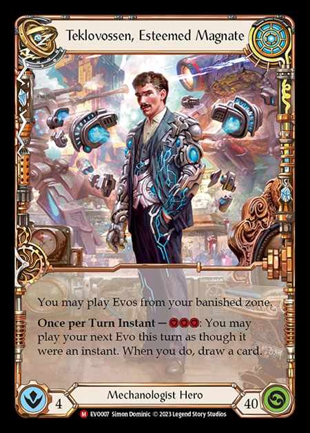 [Mechanologist] Teklovossen, Esteemed Magnate [EVO007-M]