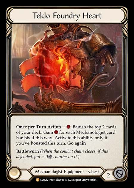 [Mechanologist] Teklo Foundry Heart [EVO012-L]