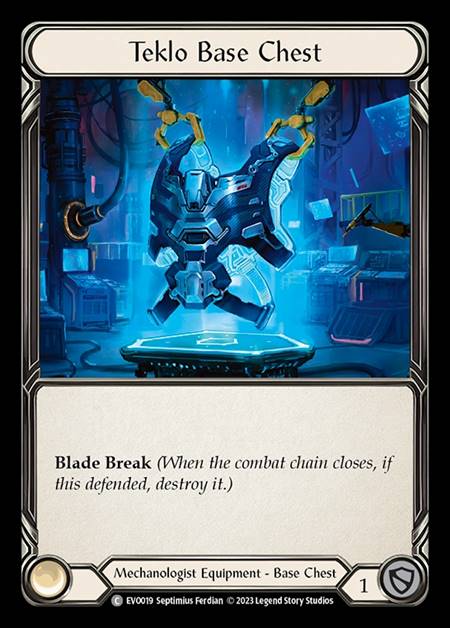 [Mechanologist] Teklo Base Chest [EVO019-C]