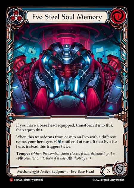 [Mechanologist] Evo Steel Soul Memory [EVO026-M]