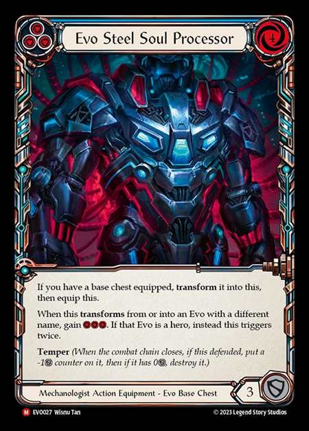 [Mechanologist] Evo Steel Soul Processor [EVO027-M]