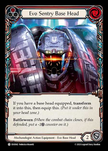 [Mechanologist] Evo Sentry Base Head [EVO042-C]