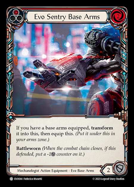 [Mechanologist] Evo Sentry Base Arms [EVO044-C]