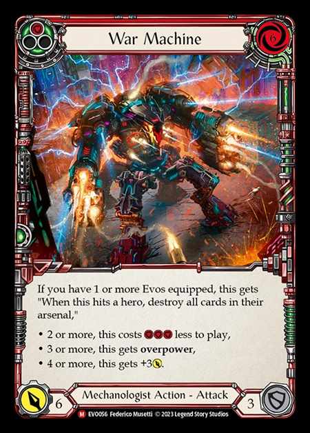 [Mechanologist] War Machine [EVO056-M]