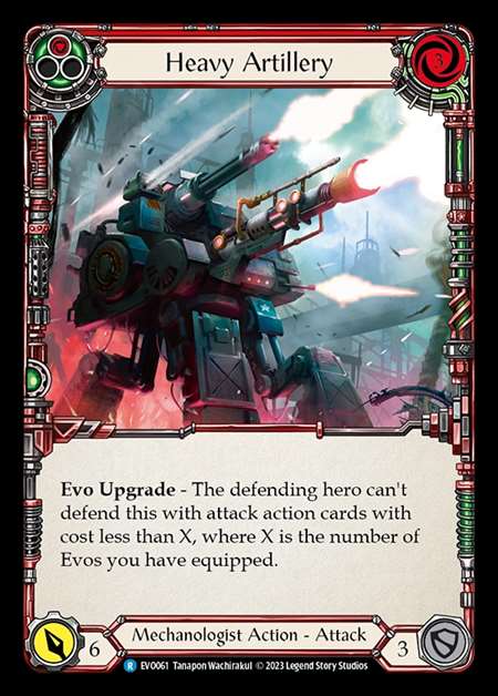 [Mechanologist] Heavy Artillery (red) [EVO061-R]