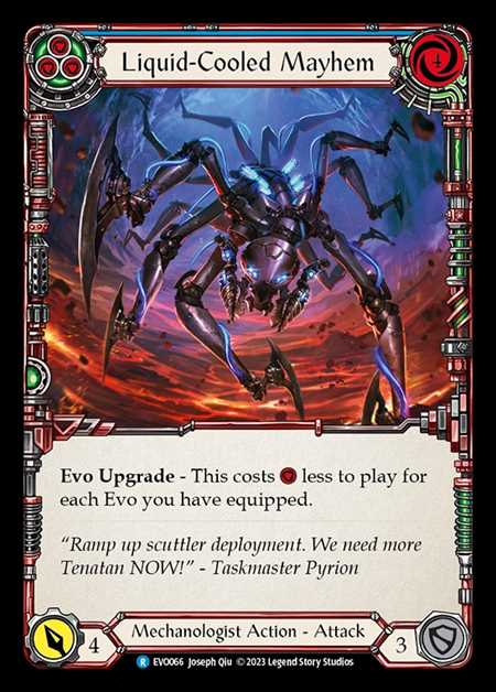 [Mechanologist] Liquid-Cooled Mayhem (blue) [EVO066-R]