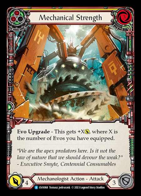 [Mechanologist] Mechanical Strength (yellow) [EVO068-R]