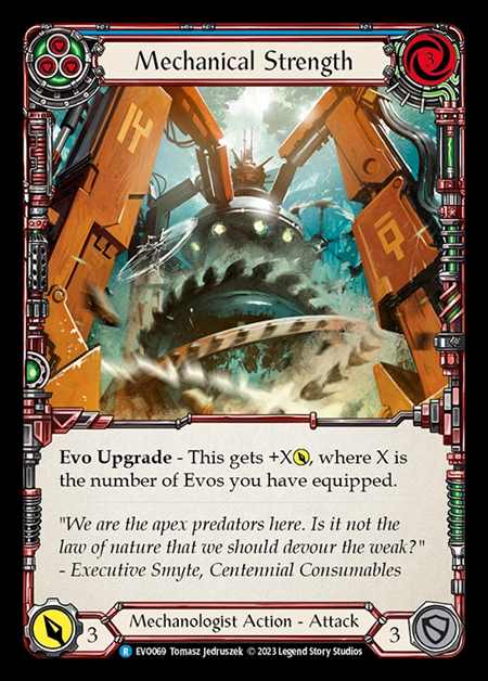 [Mechanologist] Mechanical Strength (blue) [EVO069-R]