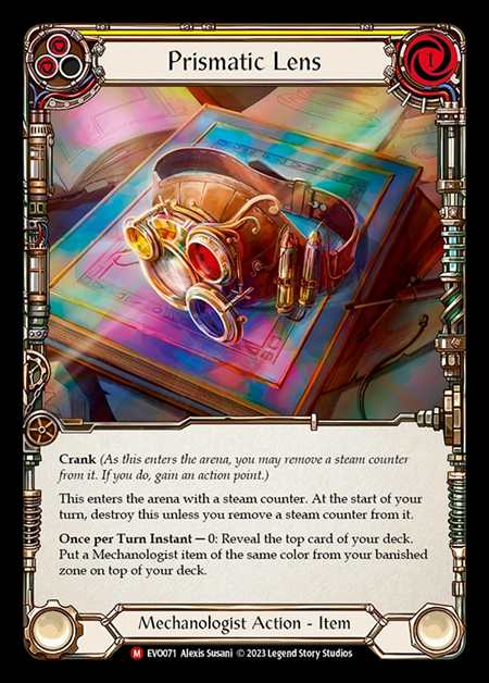 [Mechanologist] Prismatic Lens [EVO071-M]