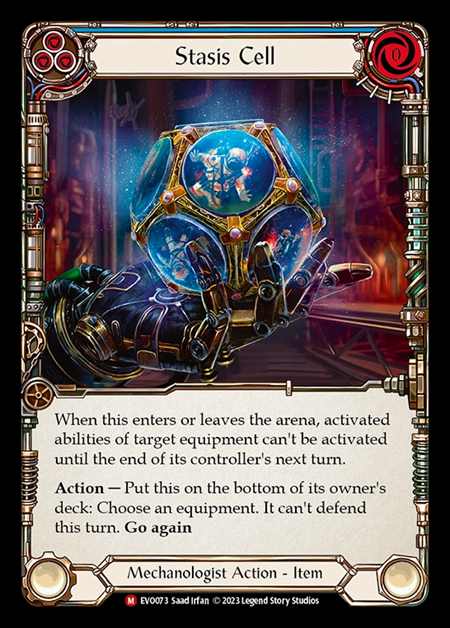 [Mechanologist] Stasis Cell [EVO073-M]
