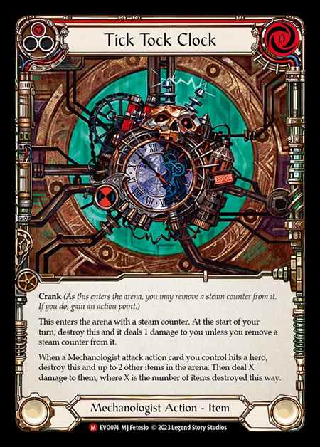 [Mechanologist] Tick Tock Clock [EVO074-M]
